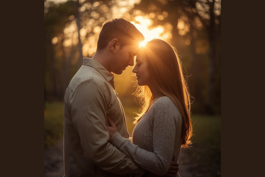 Love Language and Emotional Connection – Romantic Couple at Sunset