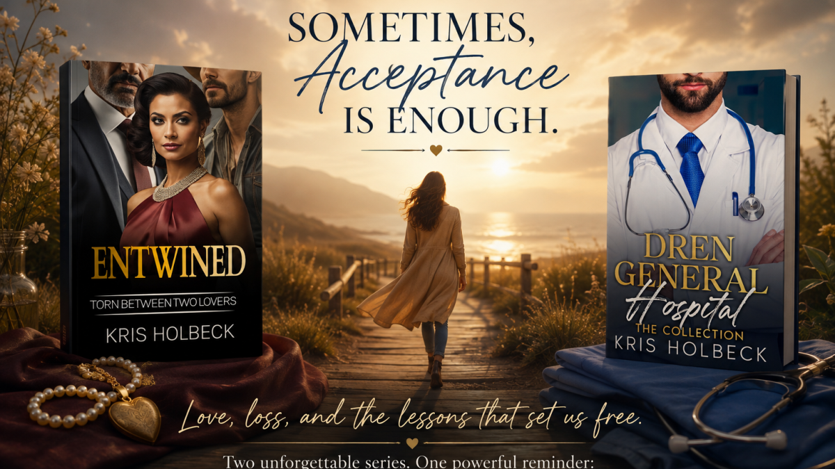 Romance books for anyone who needs closure, featuring Entwined and Dren General Hospital, about love, loss, acceptance, and moving forward